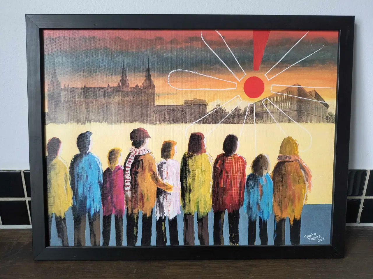 Billede 2 - Henning Dalhoff maleri