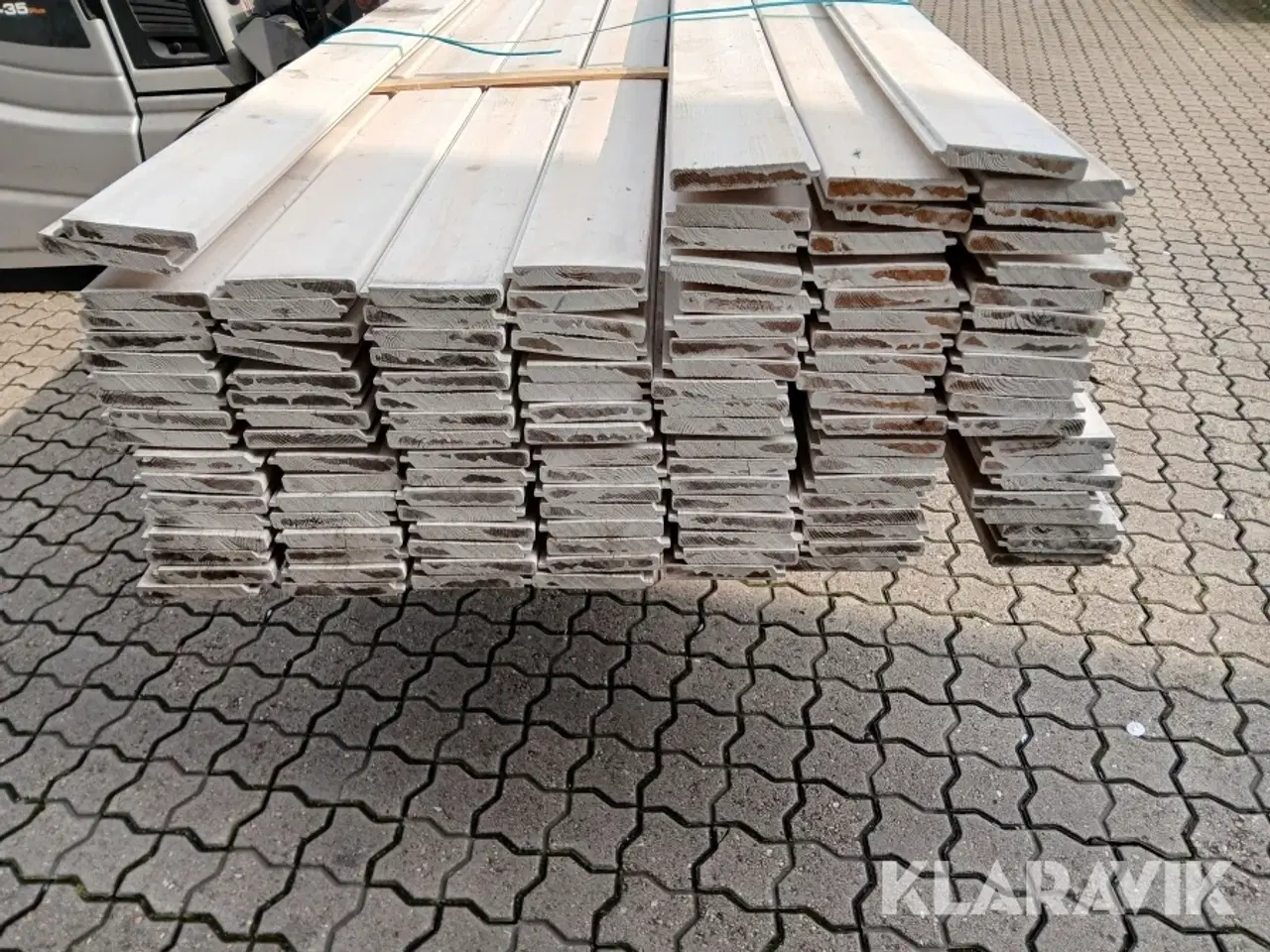 Billede 4 - Isowood understern 510 lbm Grundmalet hvid