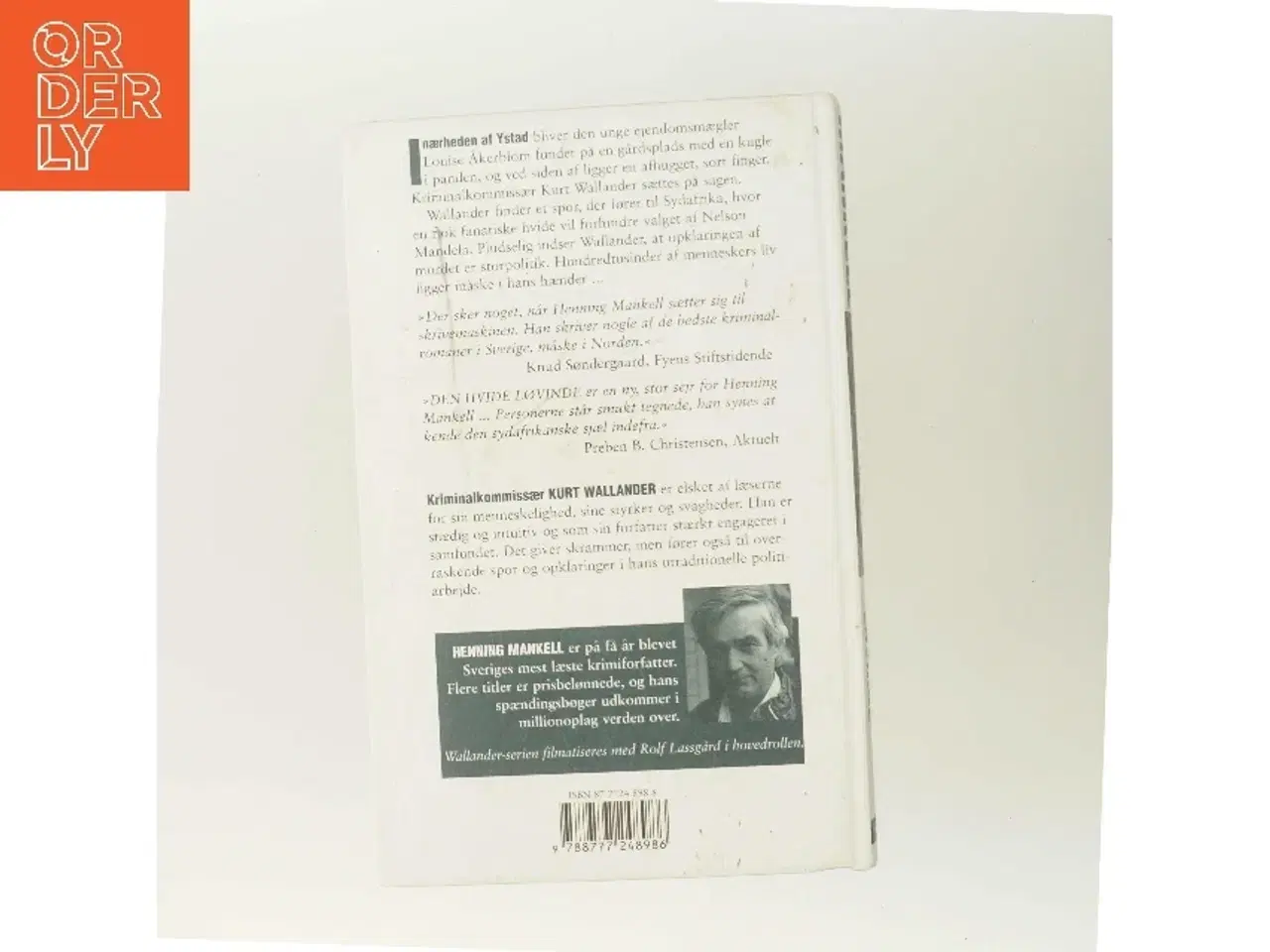 Billede 3 - Den hvide løvinde af Henning Mankell (Bog)