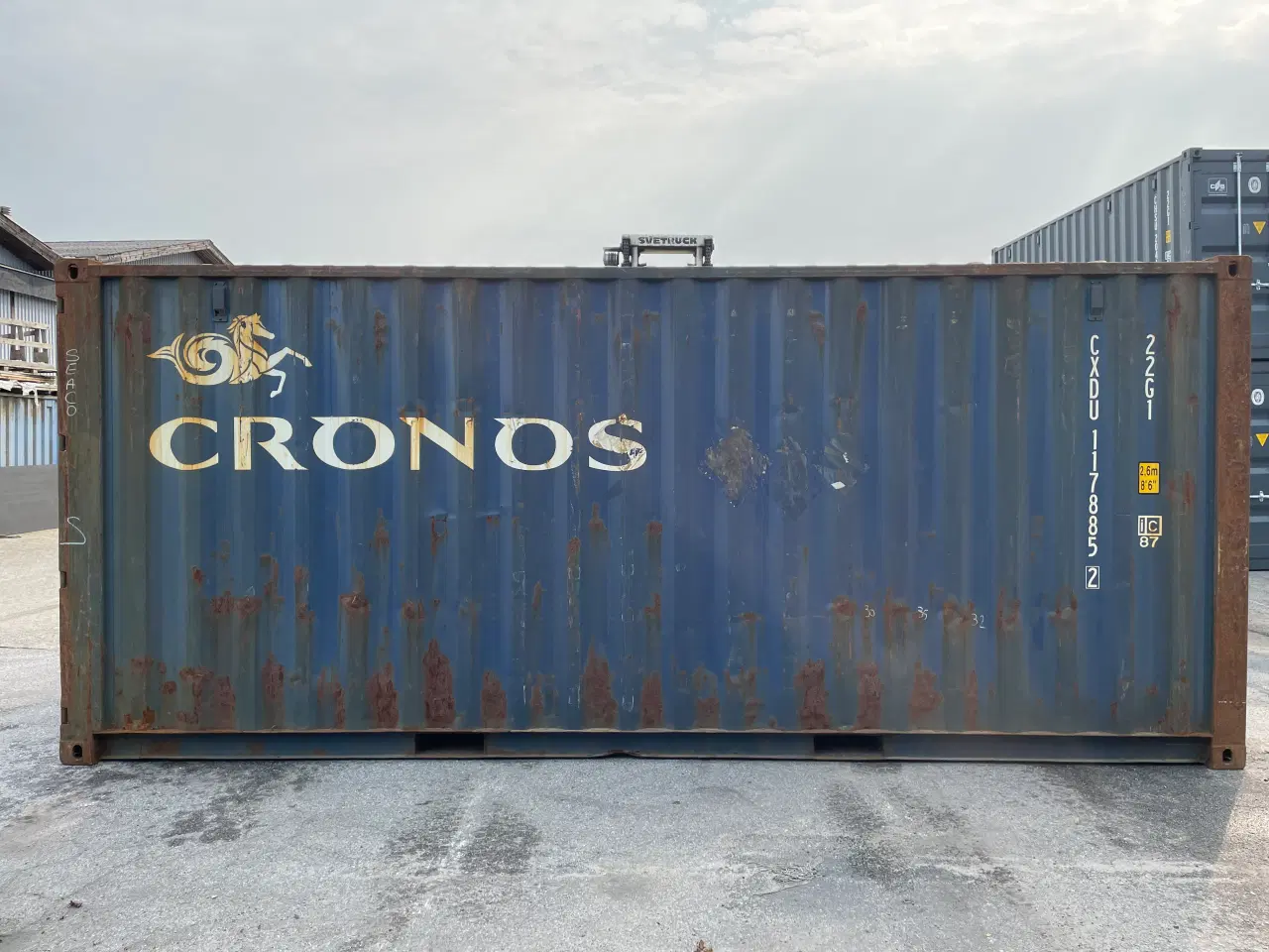 Billede 3 - 20 fods Container- ID: CXDU117885-2