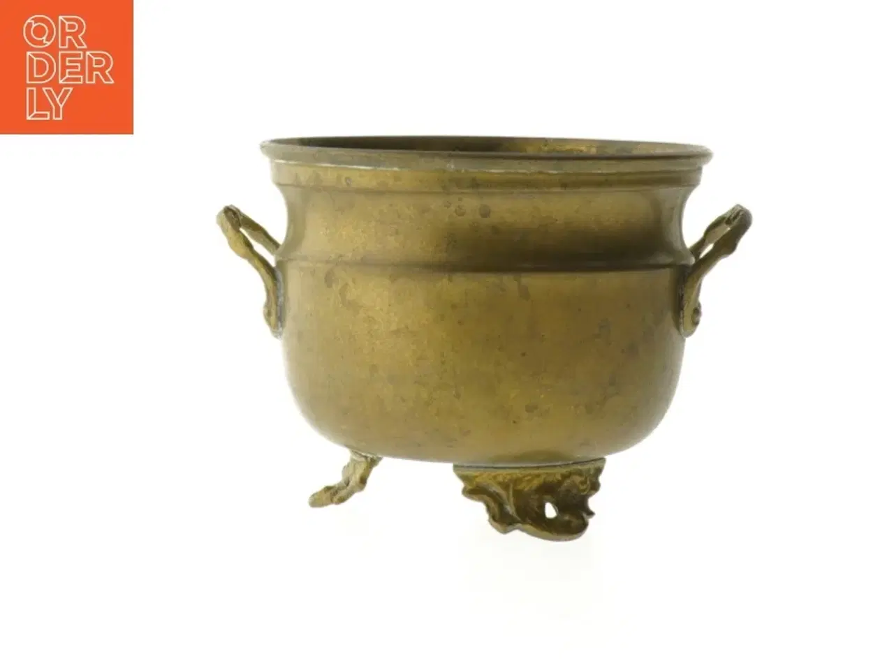 Billede 8 - Messing urtepotteskjuler (str. Ø 13,5x11 cm)