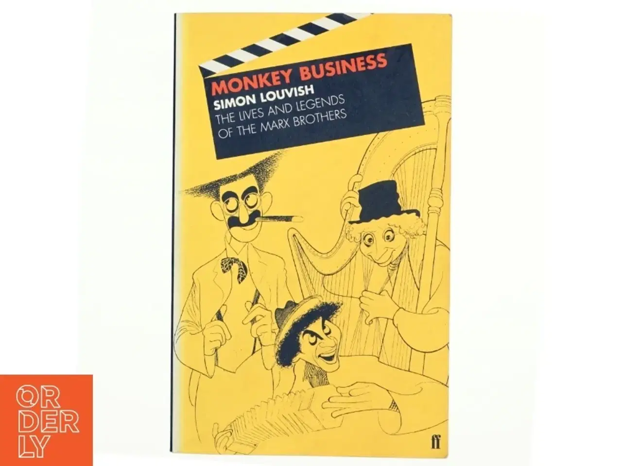 Billede 1 - Monkey business : the lives and legends of the Marx Brothers, Groucho, Chico, Harpo, Zeppo, with added Gummo af Simon Louvish (Bog)