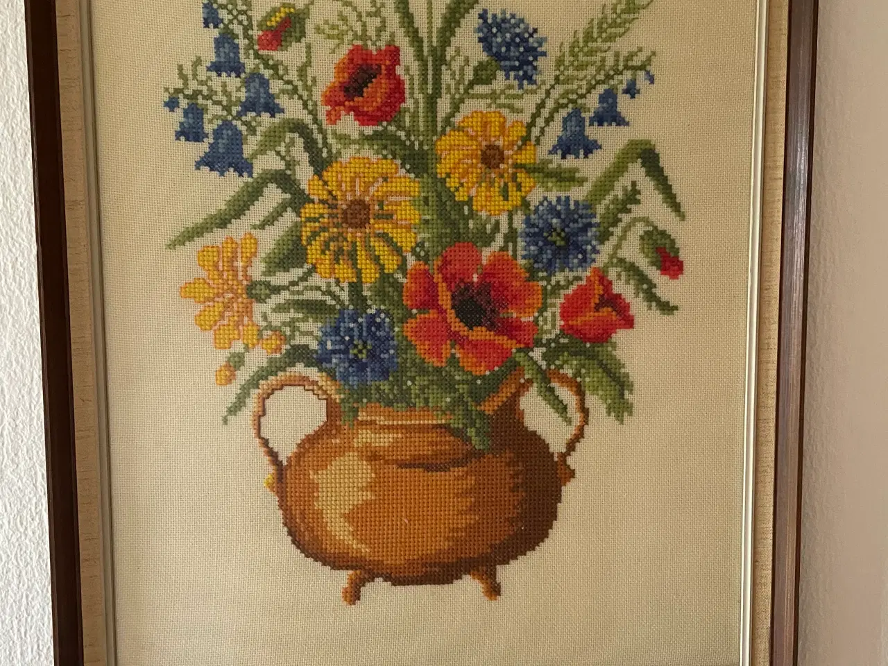 Billede 1 - Håndbroderet billede