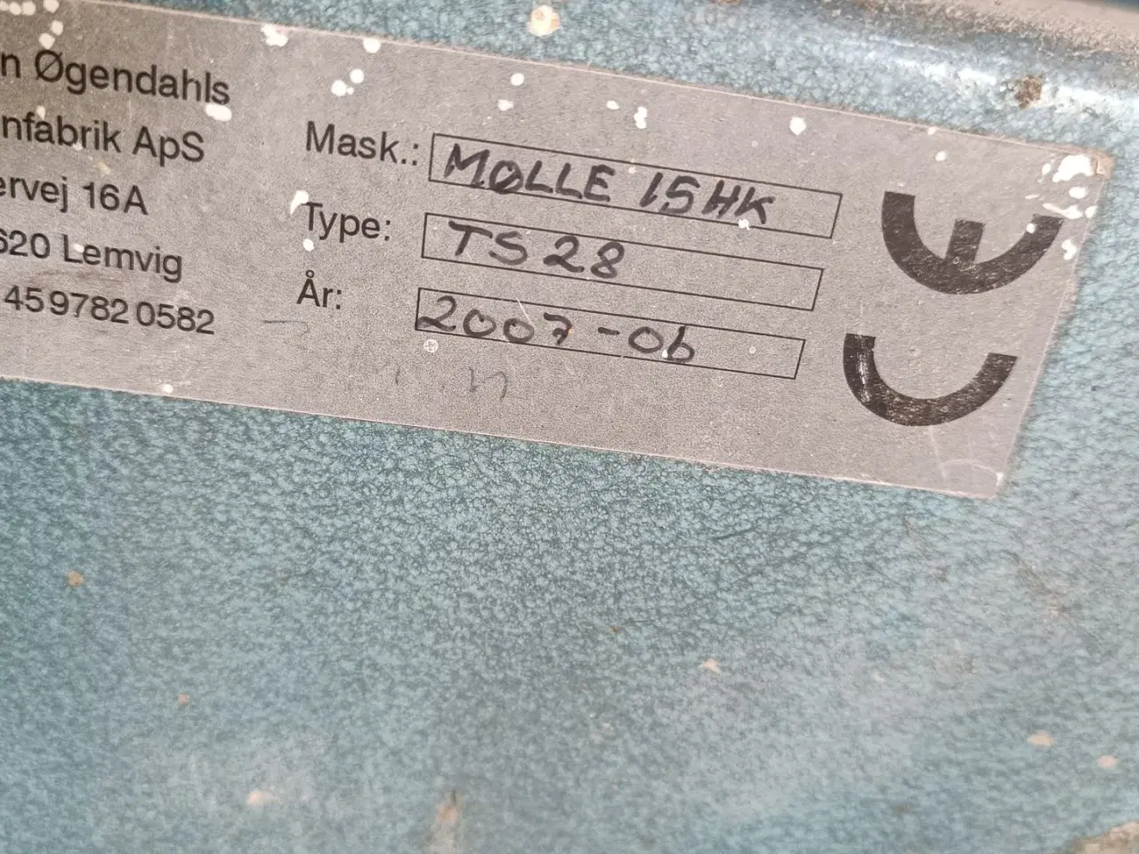 Billede 8 - Øgendahl Type TS28 Slaglemøller