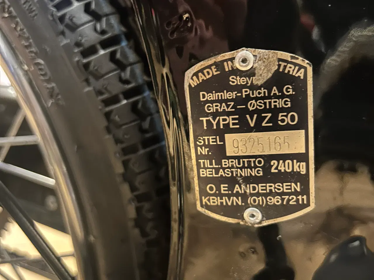 Billede 9 - Puch VZ 50 Flagskib i flot stand, NUMMER MATCH.!