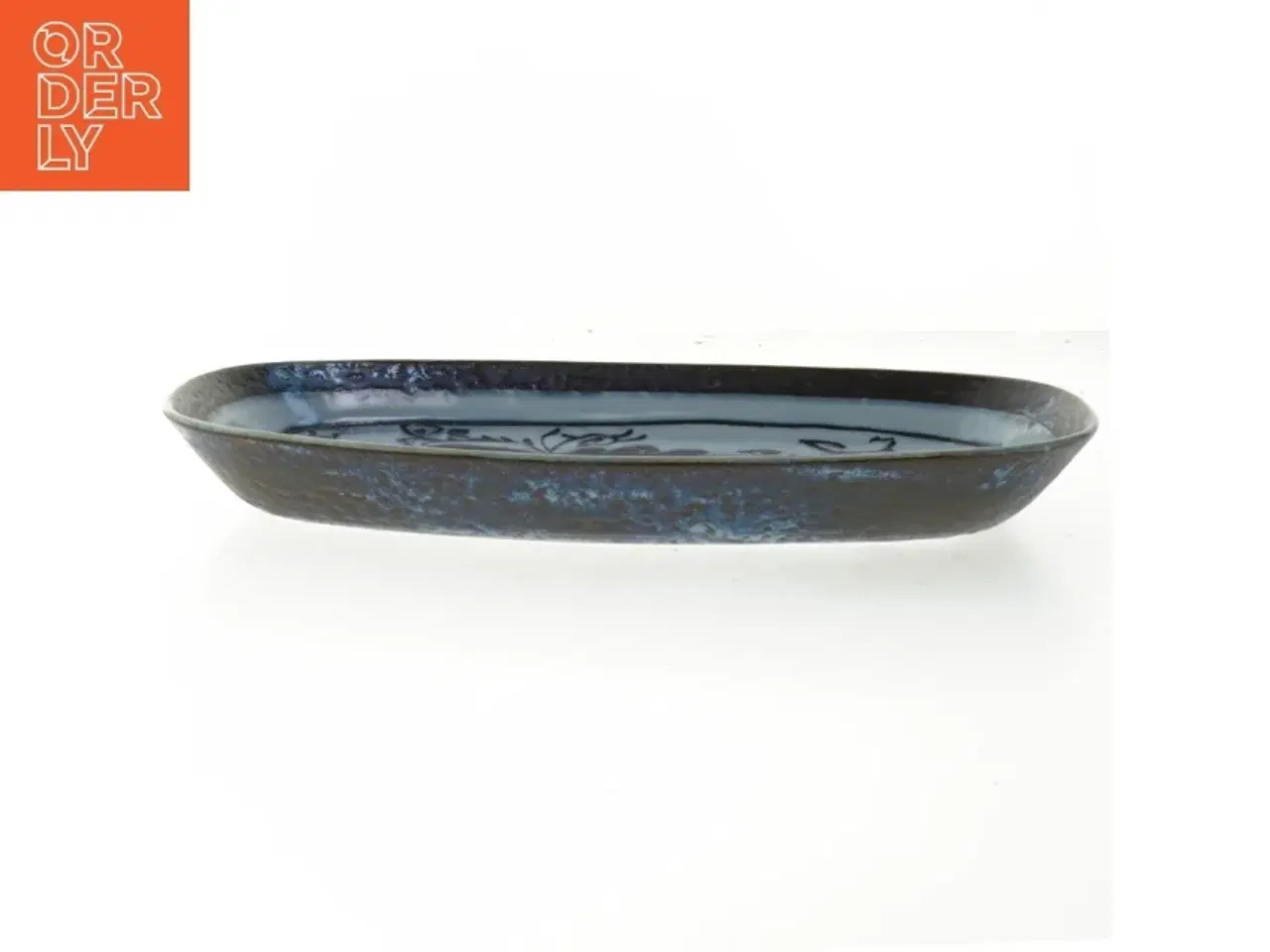 Billede 2 - Royal Copenhagen Aluminia fad (str. 26,5x17 cm) fra Aluminia
