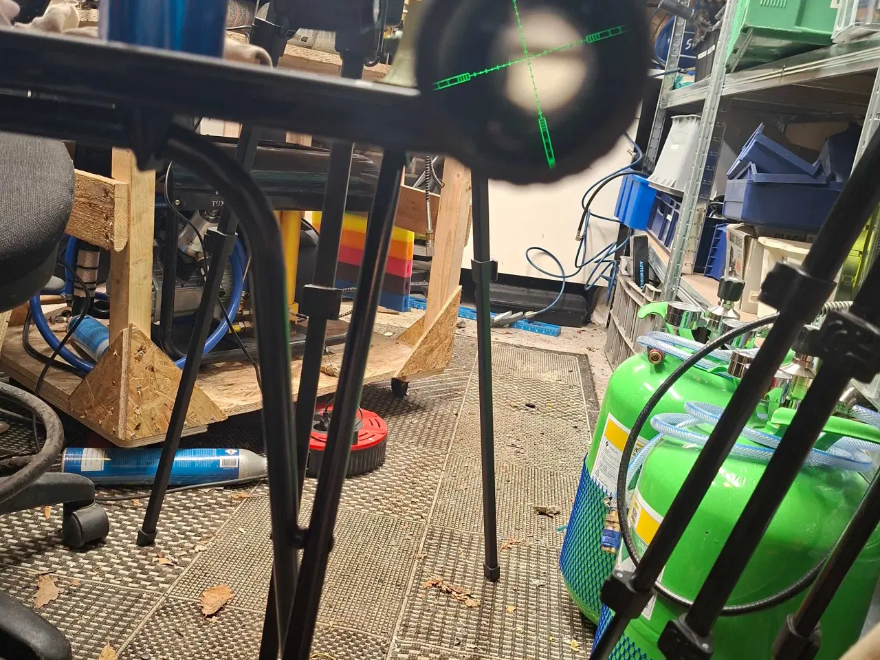 Billede 2 - 6x22 zoom x50 belyst kryds i rød / grøn / blå