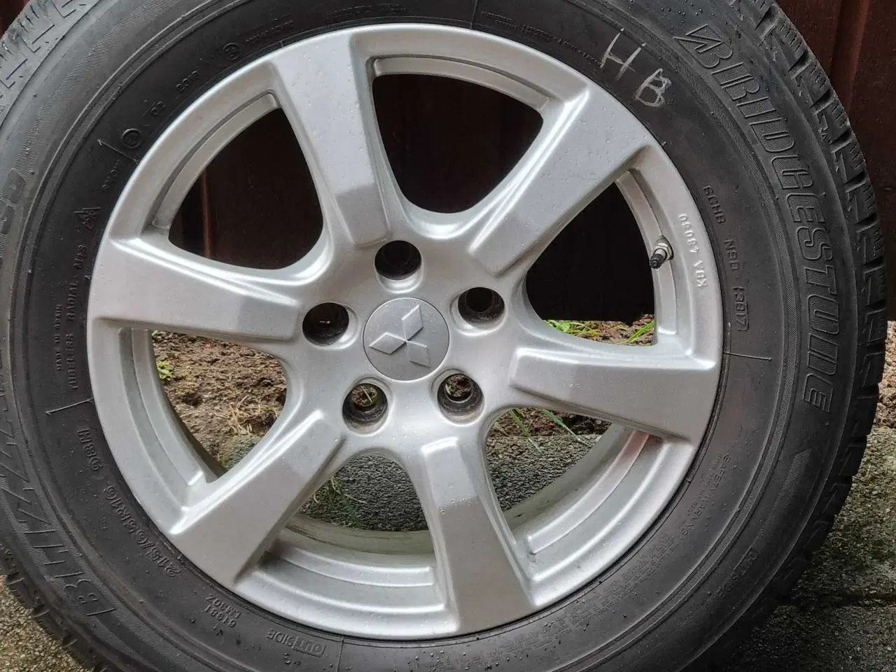 Billede 2 - Vinterdæk på alufælge