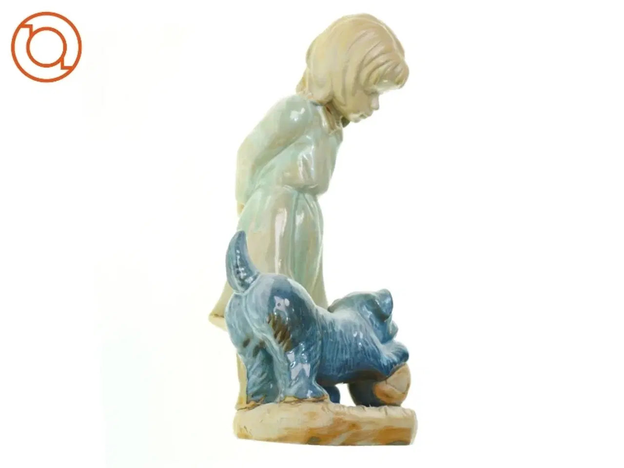 Billede 2 - Porcelænsfigur (str. 40 x 20 cm)