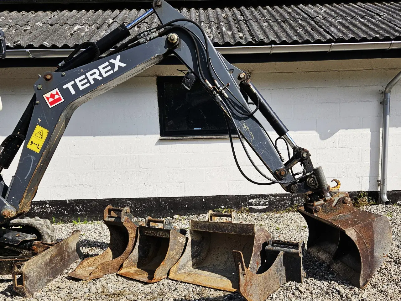 Billede 7 - Terex TC16 / meget tilbehør / ny undervogn