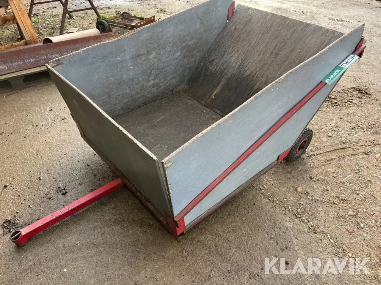 Billede 1 - Havevogn med tip