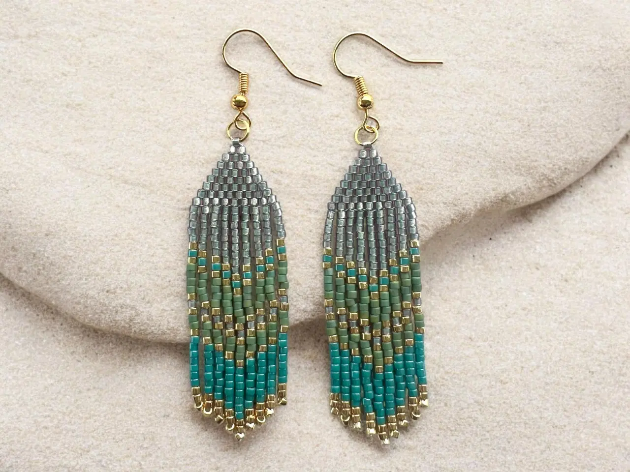 Billede 4 - Grønlandske øreringe håndlavede 