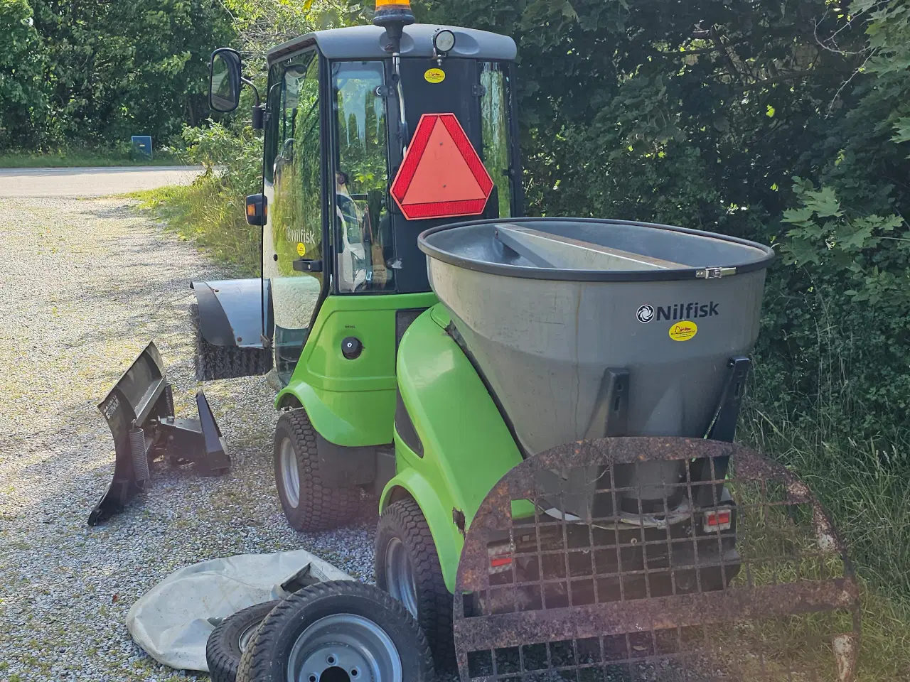 Billede 4 - Komplet Snerydninsmaskine, Egholm 2250