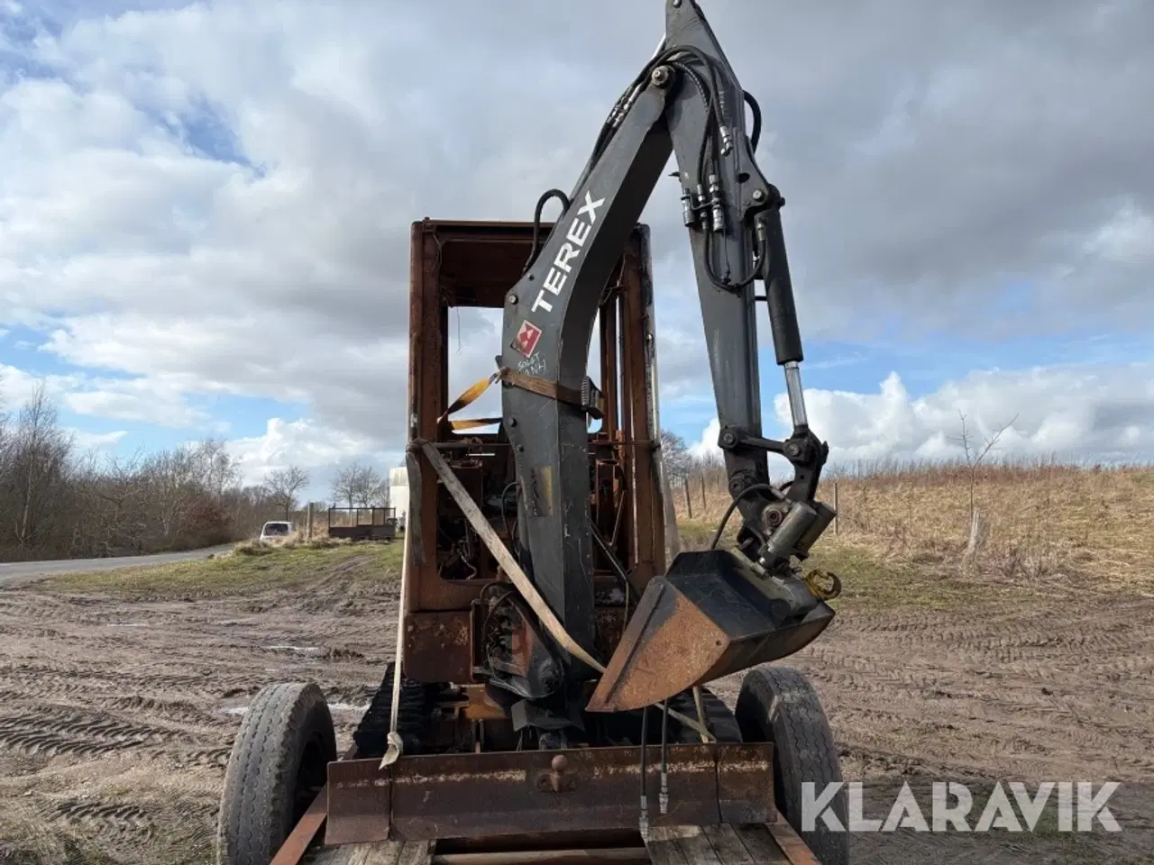 Billede 2 - Gravemaskine Terex Tc20 med blokvogn