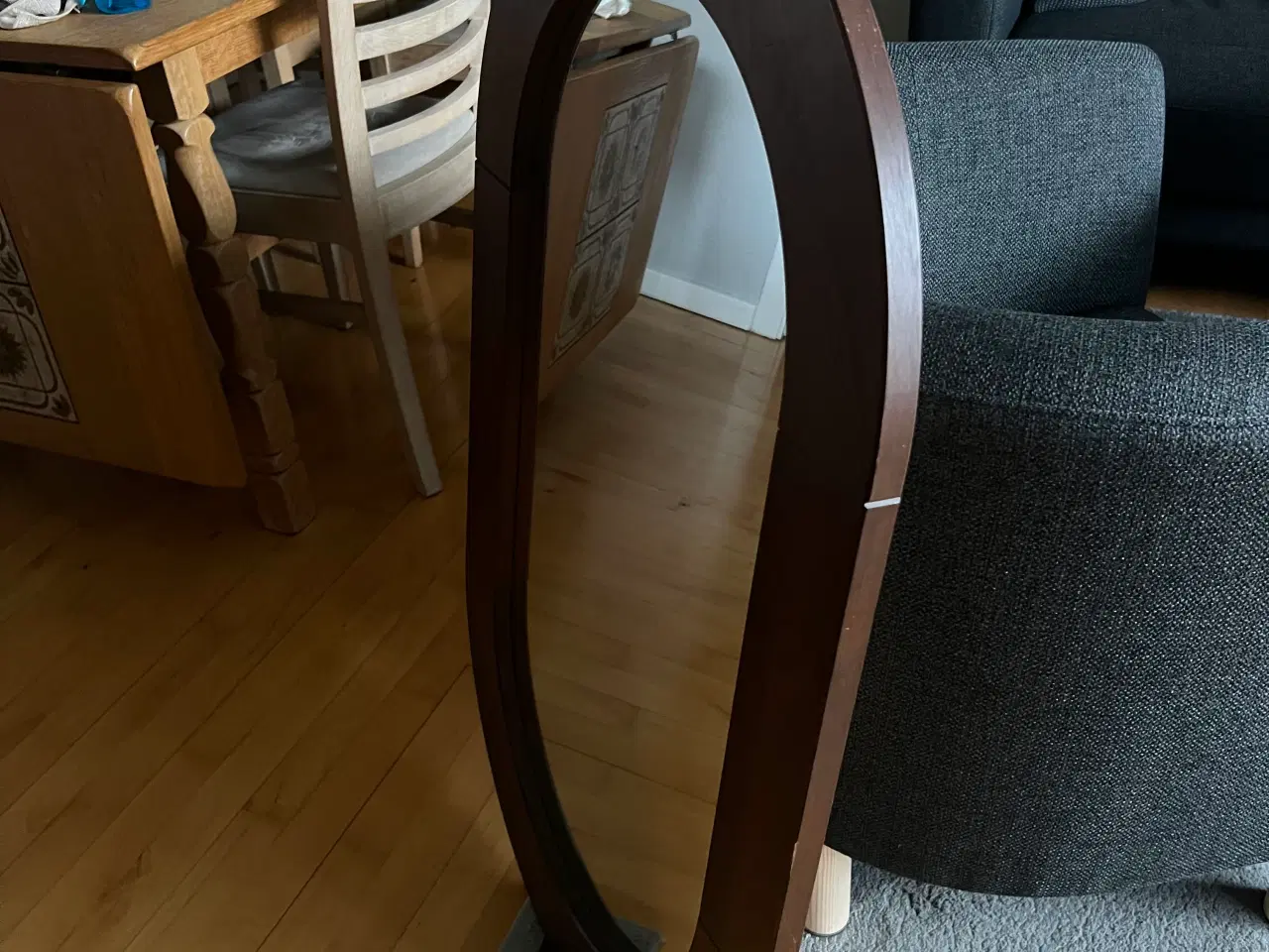 Billede 2 - Teak spejl fra 1970erne