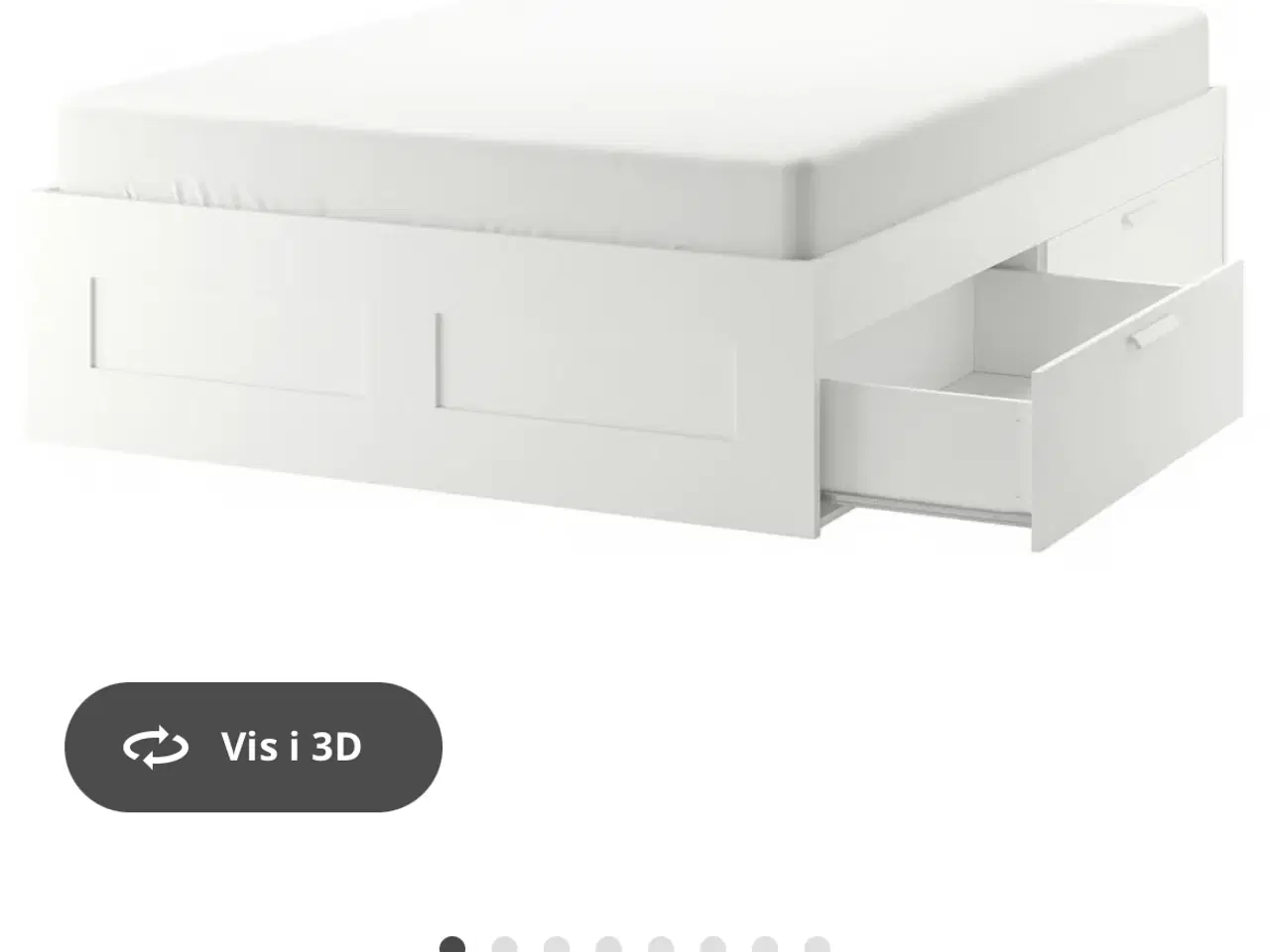 Billede 1 - BRIMNES seng fra ikea