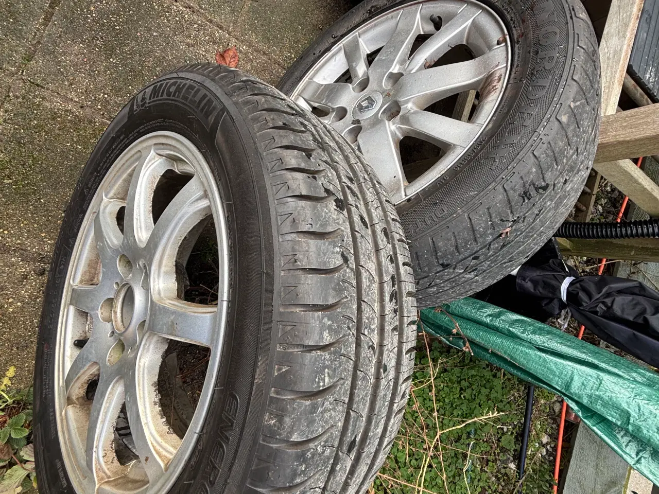 Billede 3 - 4 Alu/hjul