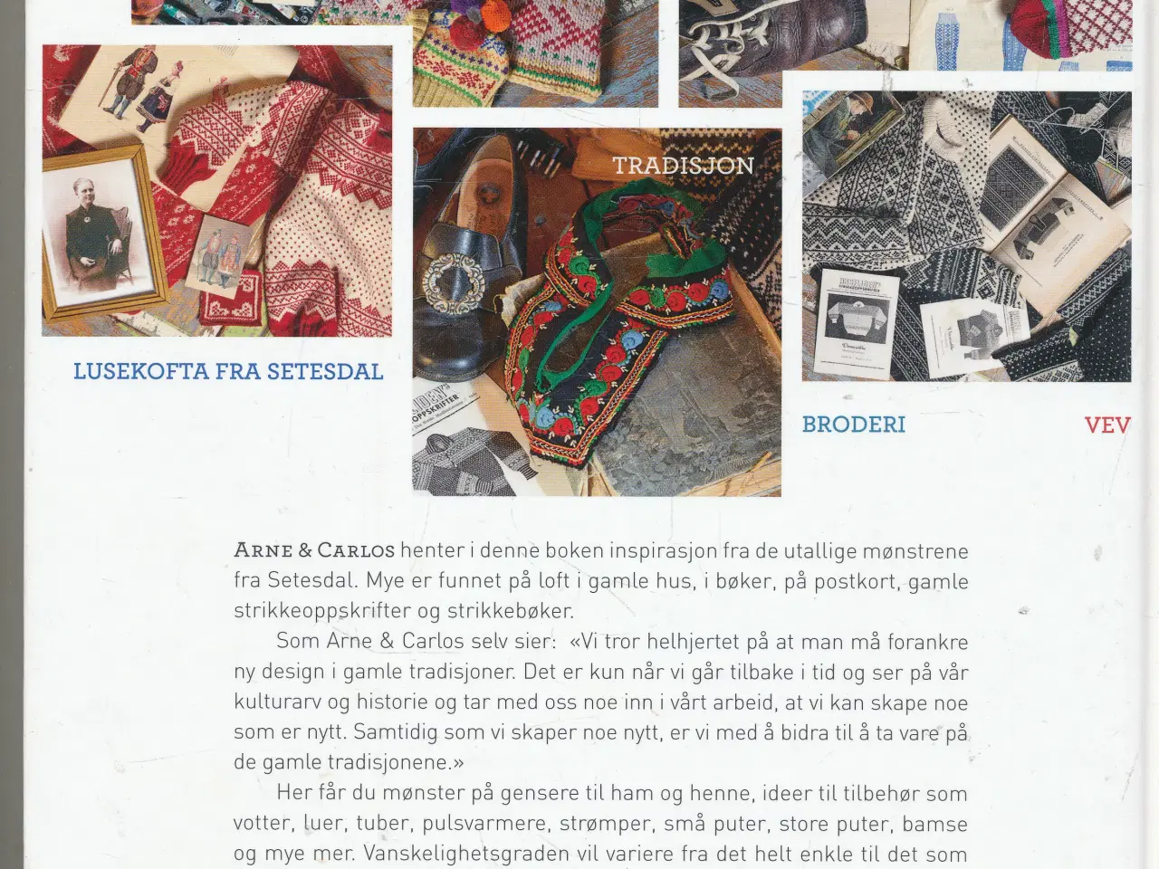 Billede 2 - STRIKK FRA SETESDAL - TRADISJON MED NY VRI 