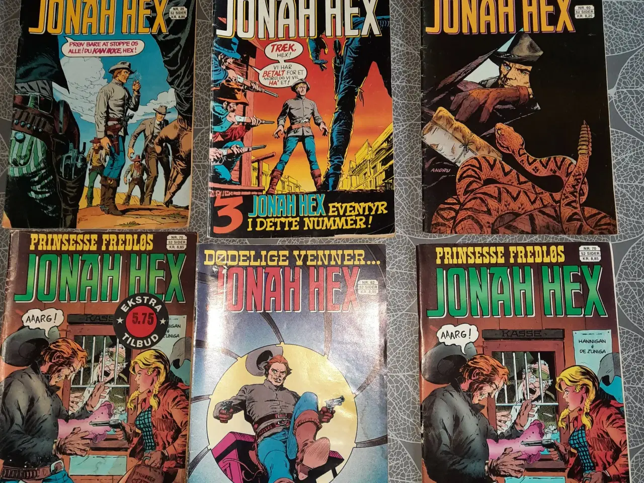 Billede 1 - 9 stk Jonah hex tegneserie