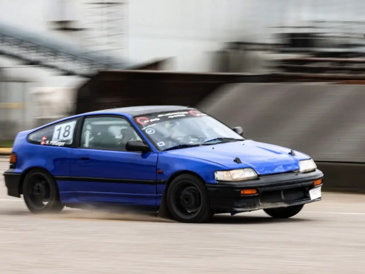 Billede 2 - Honda Crx rallybil