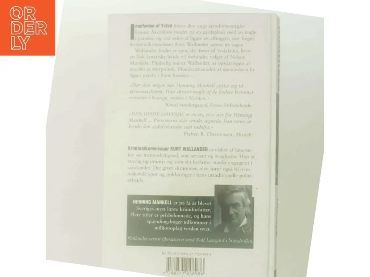 Billede 3 - Den hvide løvinde af Henning Mankell (Bog)