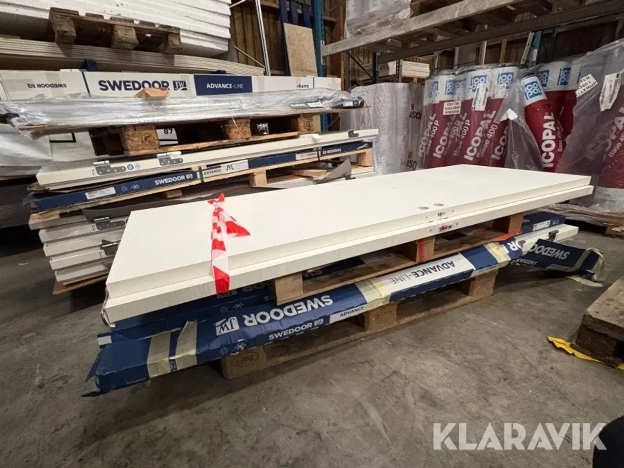 Billede 4 - Lot: døre og karme Swedoor 13 assorteret døre - 2 karme