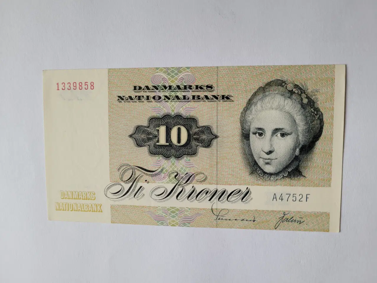 Billede 1 - 10 kr. seddel