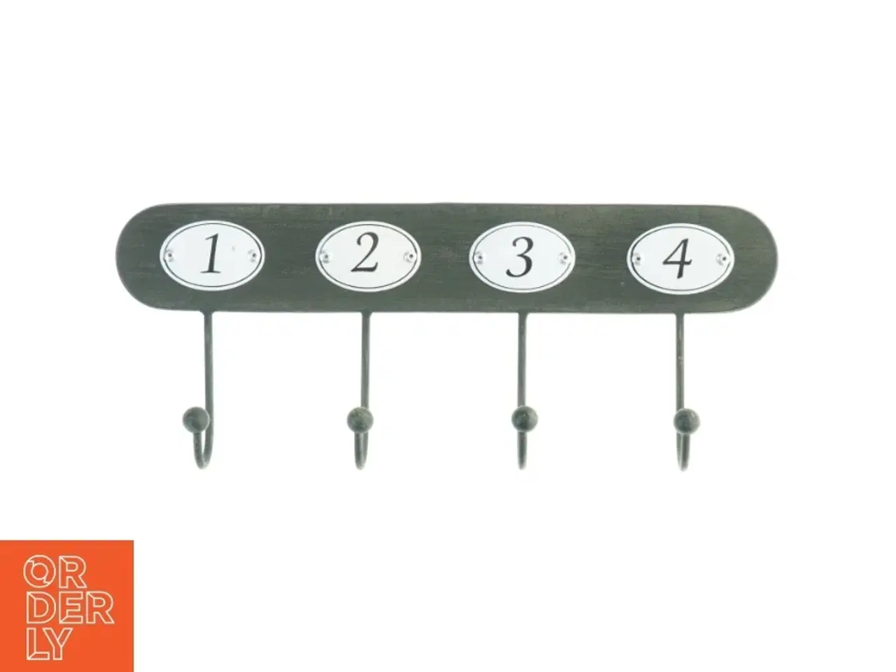 Billede 1 - Nøgleholder med numre (str. 38x15,5 cm)