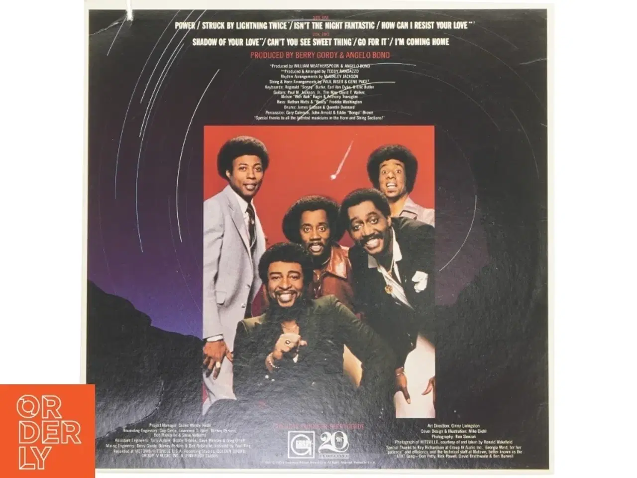 Billede 3 - The Temptations - Power LP Vinylplade