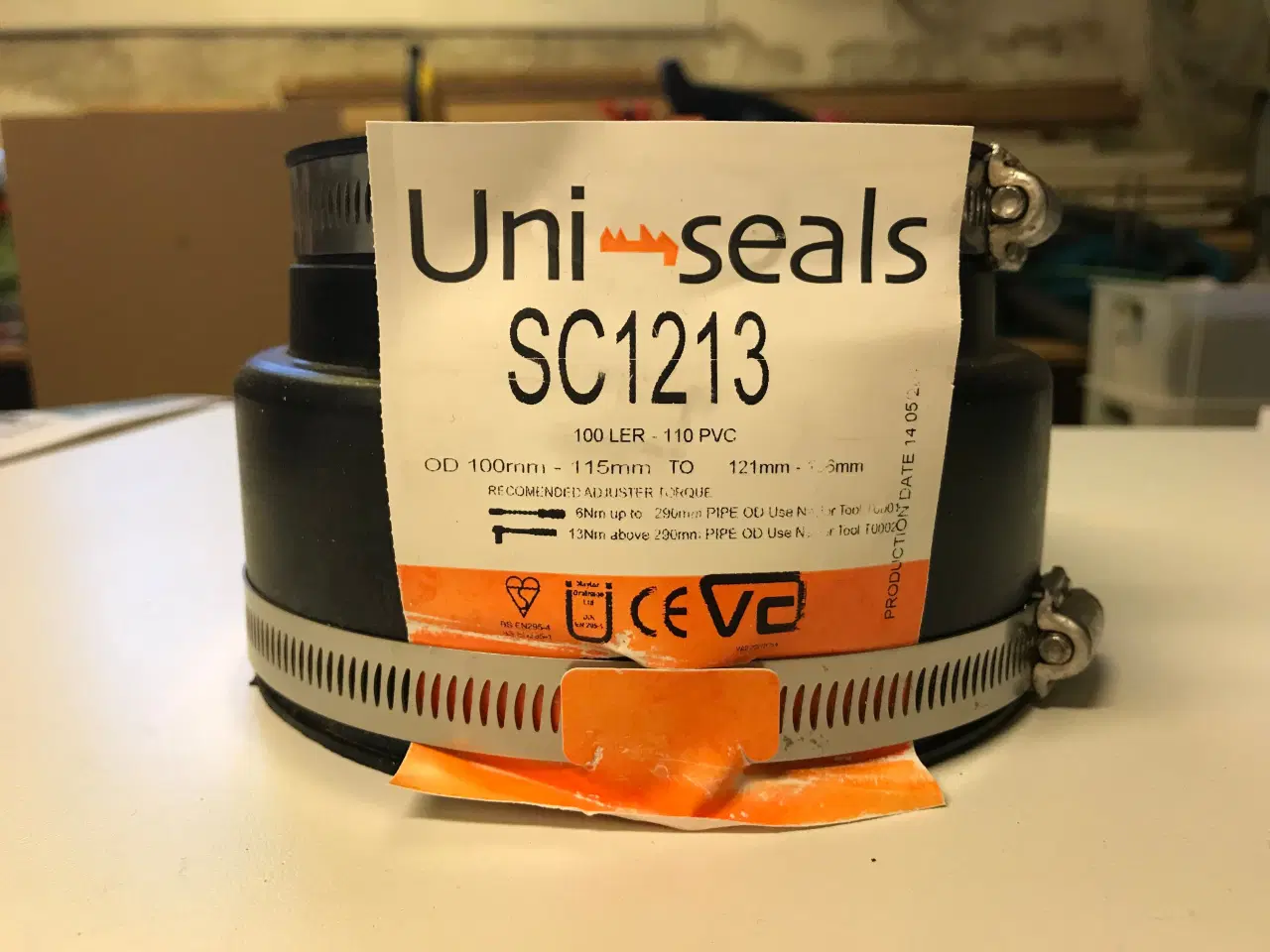 Billede 1 - Uni-seals overgangsmuffe til kloak