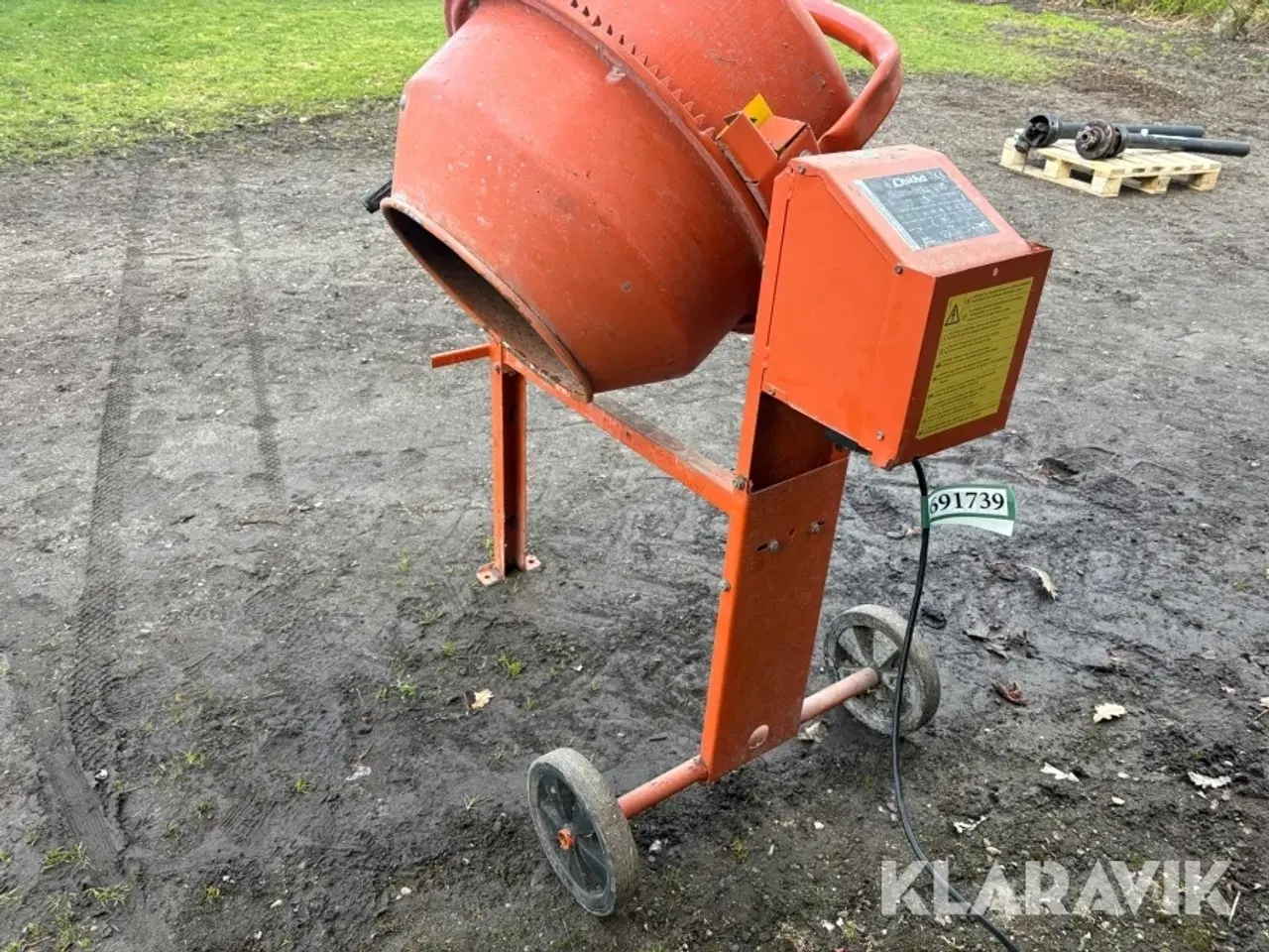 Billede 3 - Blandemaskine, værktøjstavler og donkraft Lescha Euro-Mix 125