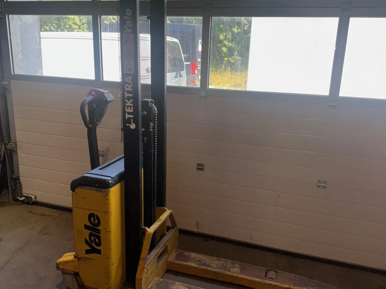 Billede 3 - Yale elekstrisk pallestabler med 1 meter stop.