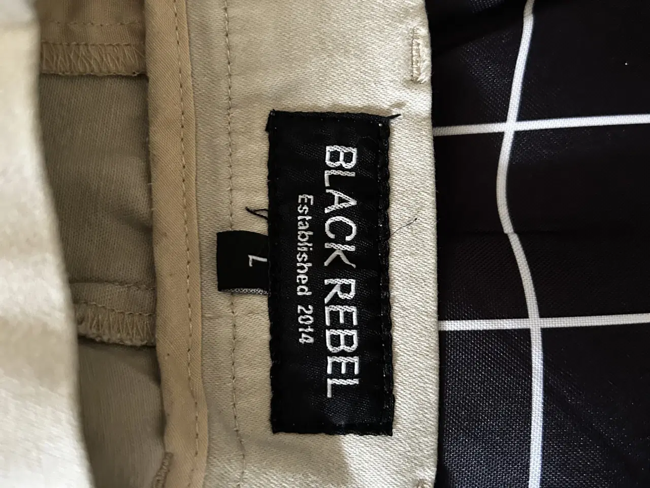 Billede 3 - Black Rebel, Hvide bukser, L