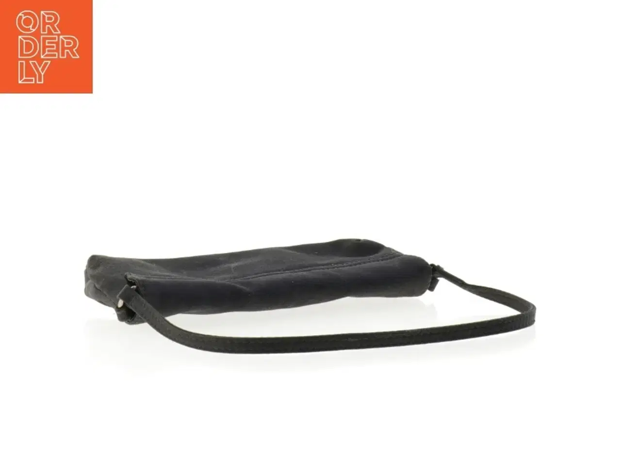 Billede 8 - Mørkegrå satin clutch med skulderrem fra Accessorize (str. 24 x 11 cm)