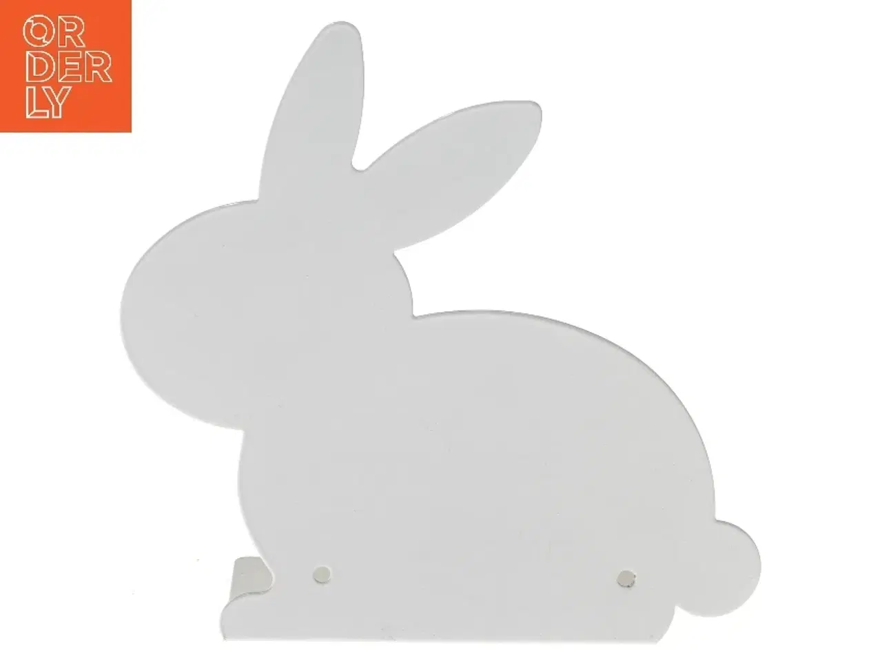 Billede 3 - Bunny-design bogstøtte fra Søstrene Grene (str. 23x23 cm)