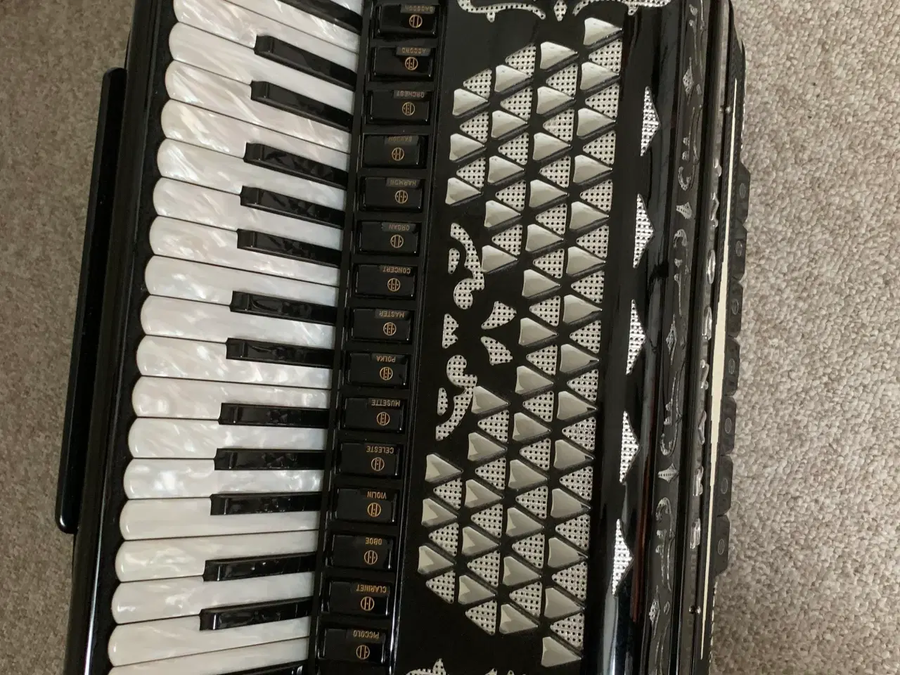 Billede 5 - Brandoni musette med midi og mikrofon.