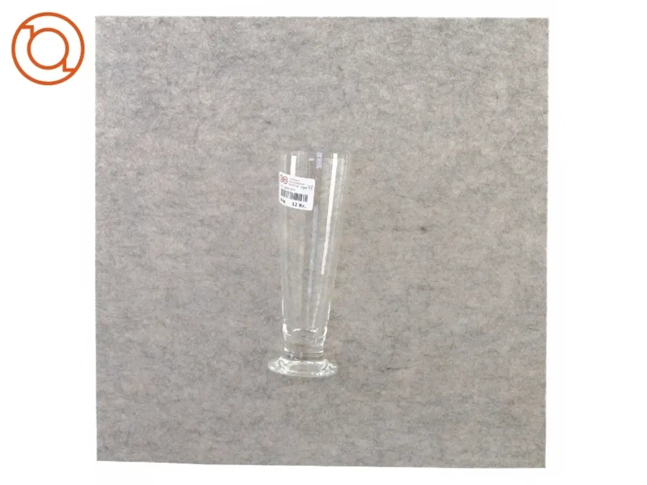 Billede 1 - Ølglas (str. 18 x 6 cm)