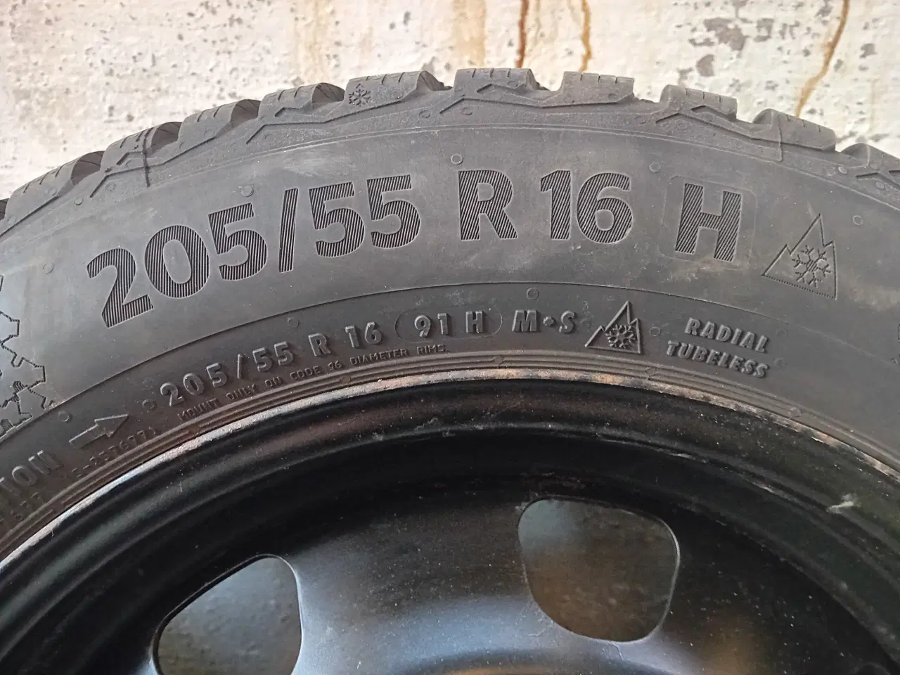 Billede 5 - Peugeot 307 cc vinterdæk 205/55x16 som nye.