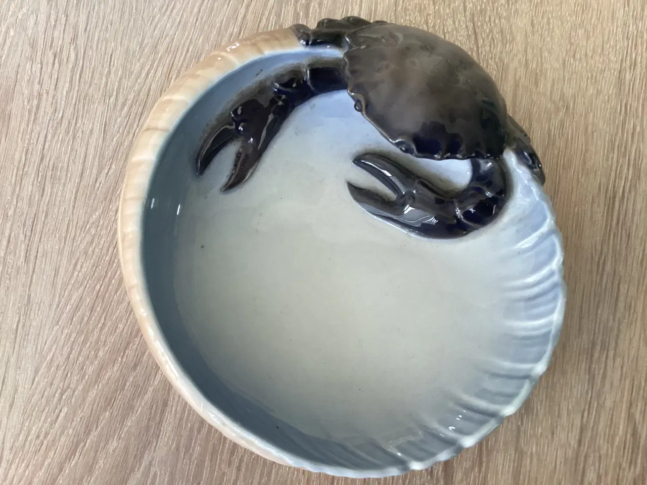 Billede 1 - Krabbe askebæger, kongelig porcelæn
