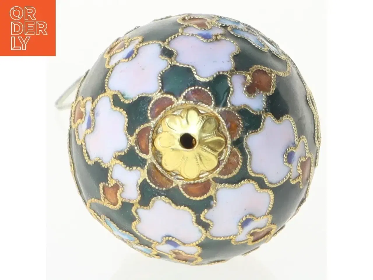 Billede 4 - Dekorativt emalje æg (str. 6 cm)