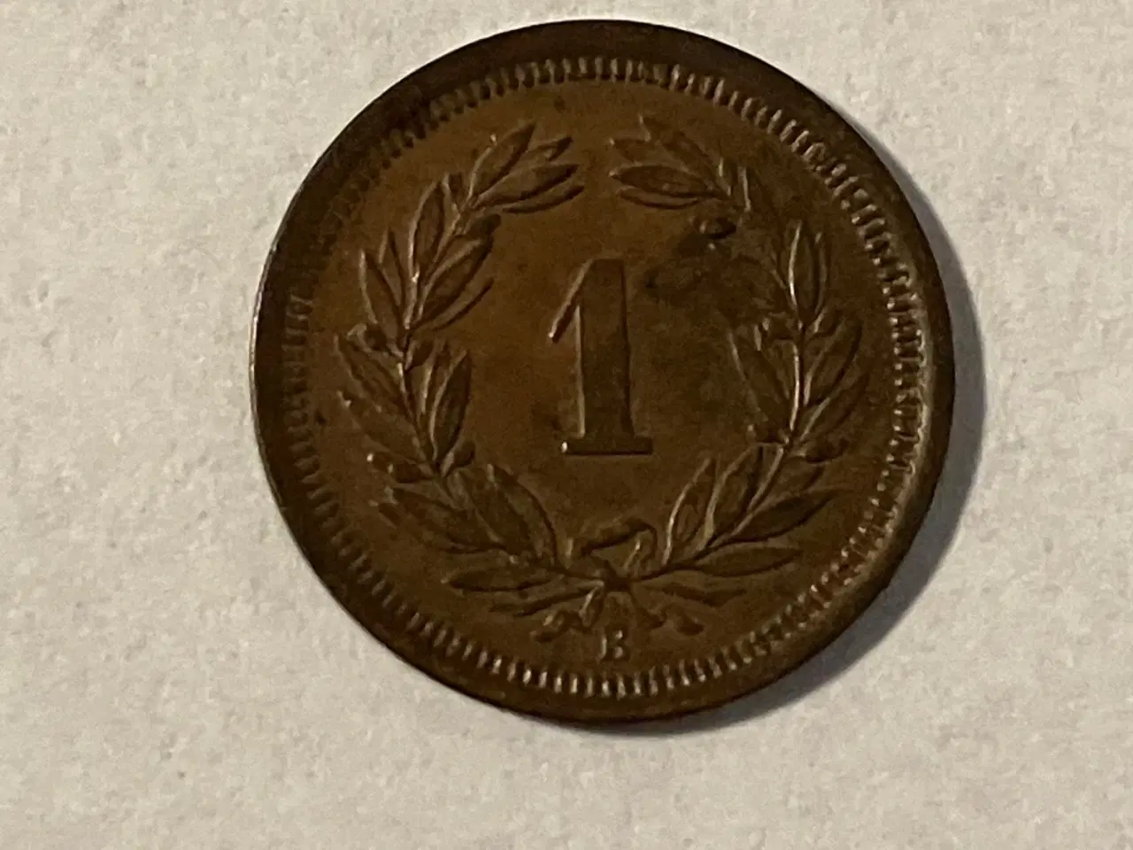 Billede 2 - 1 Rappen Switzerland 1887