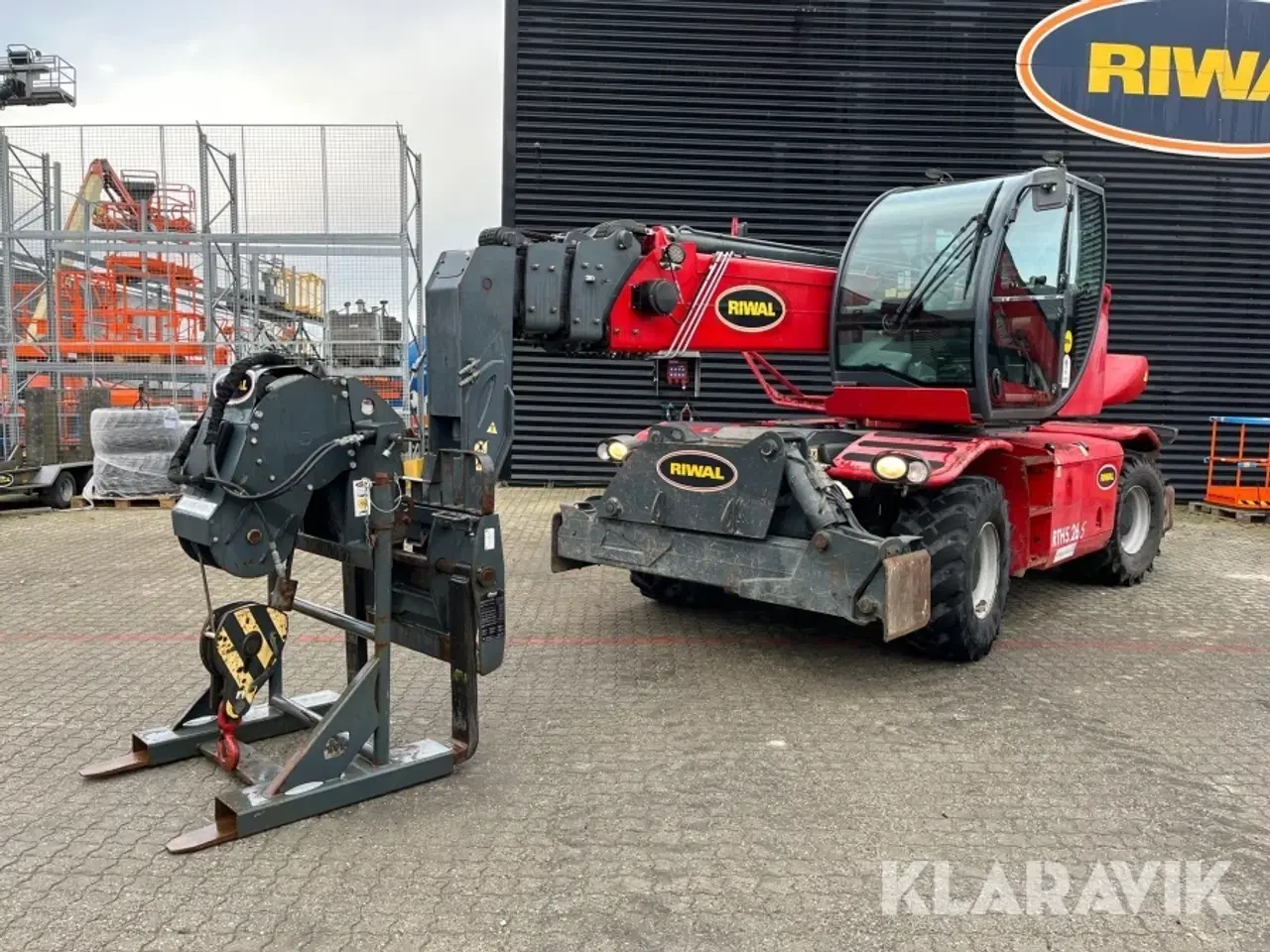 Billede 1 - Rotations Teleskoplæsser Magni RTH5.26S M/C Med Kranspil