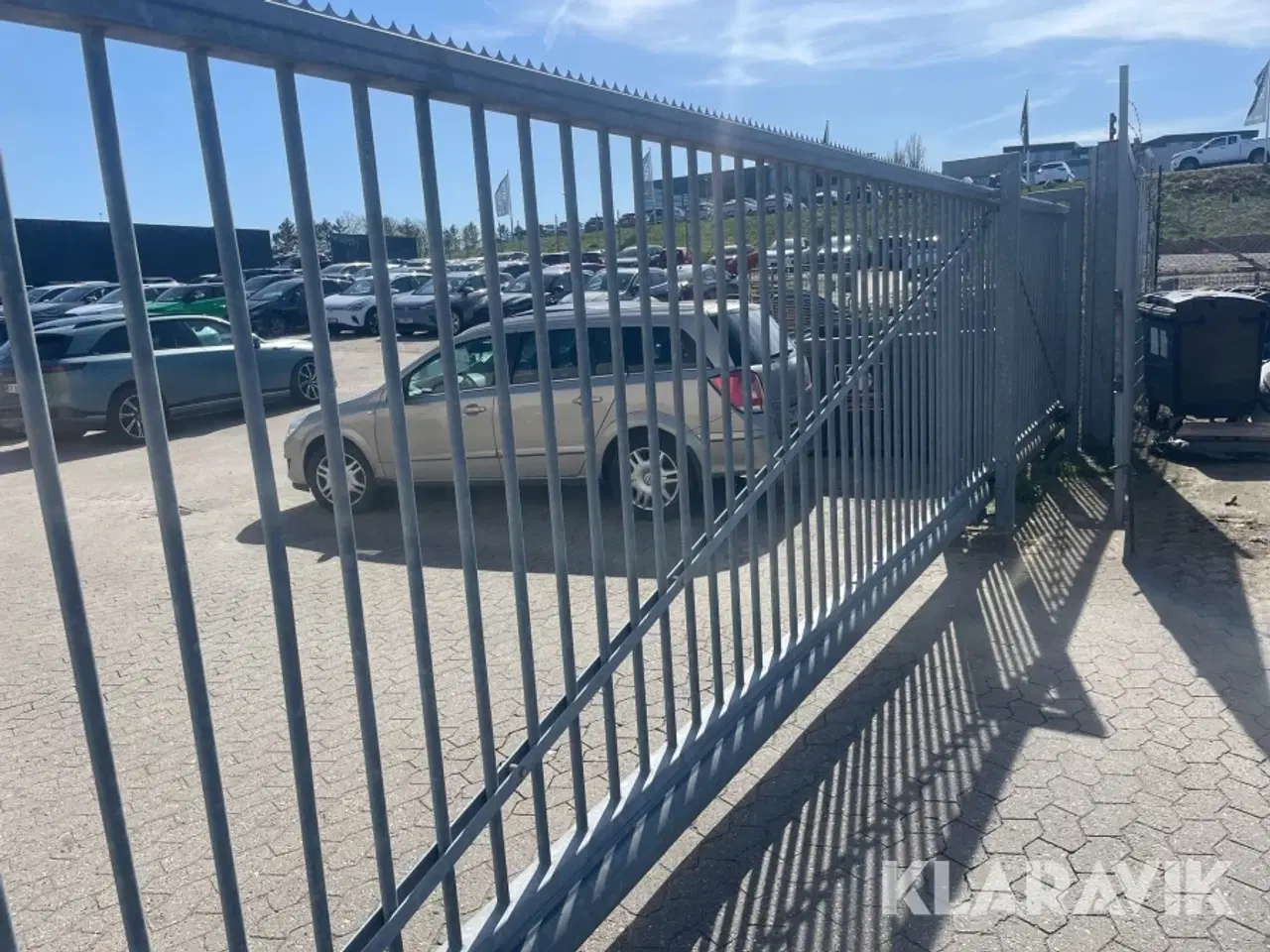 Billede 7 - Skydeport galvaniseret 10 meter