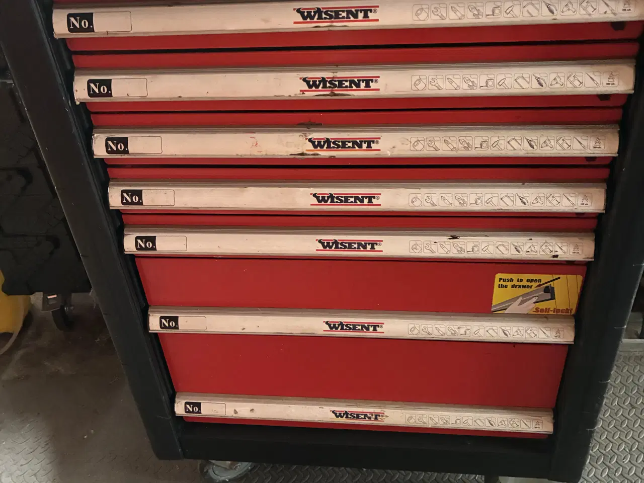 Billede 1 - Winsent Værktøjsvogn på hjul