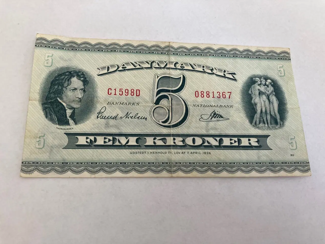 Billede 1 - 5 Kroner C1 1959