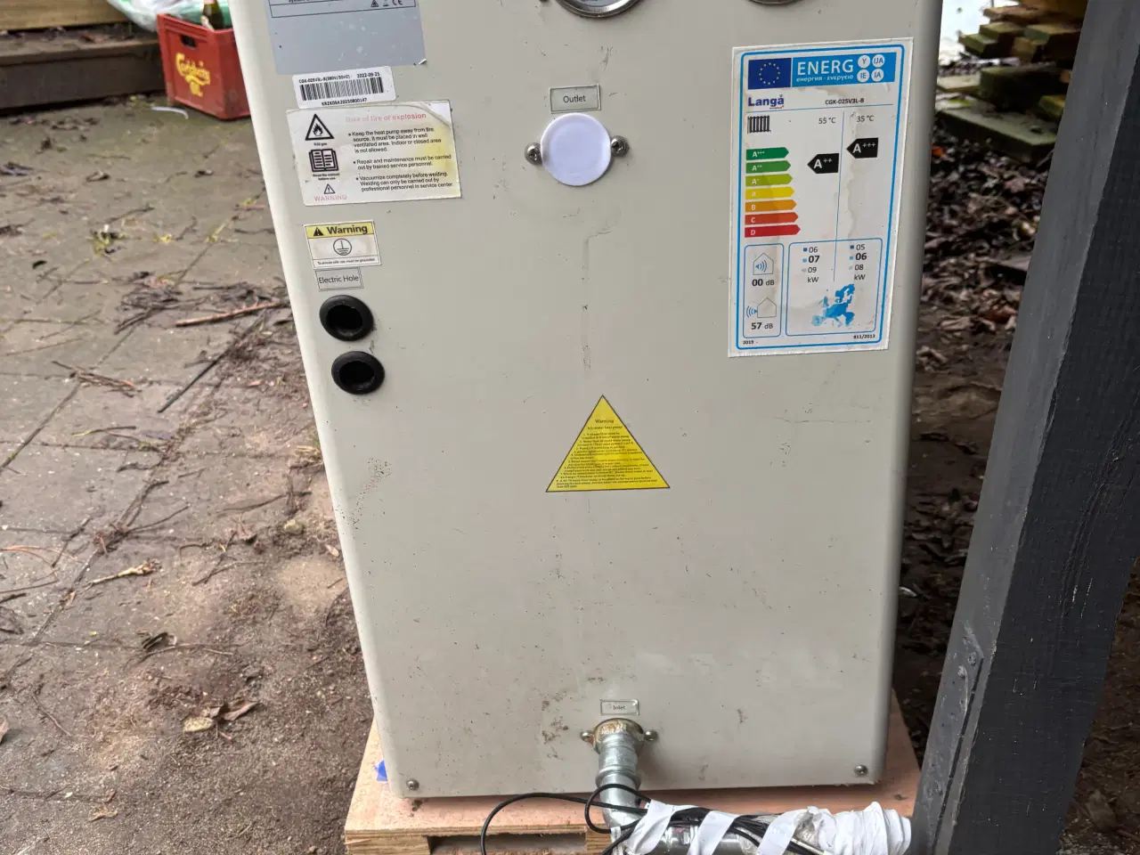 Billede 5 - A+++ 9,5kw luft til vand varmepumpe monoblok