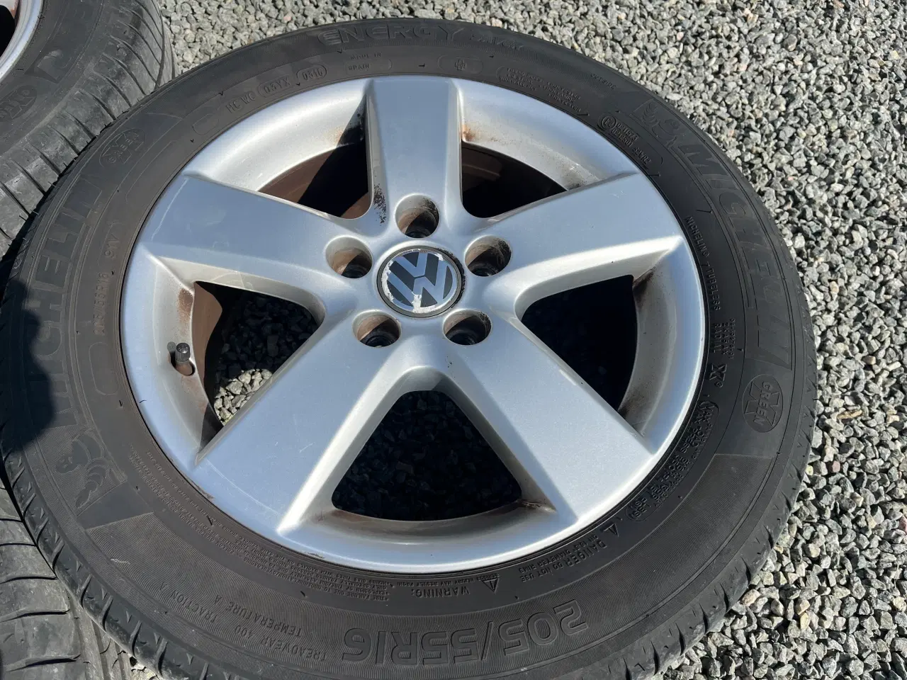 Billede 5 - Originale VW alufælge (ET50) med Michelin Energy