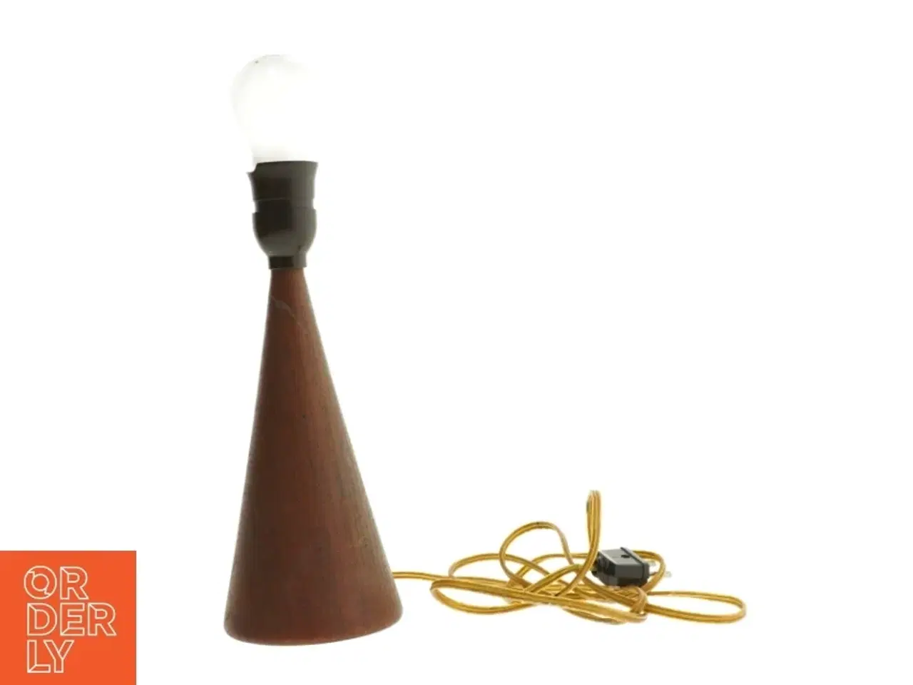 Billede 3 - Bordlampe med foldeskærm (str. Ø 33 cm)
