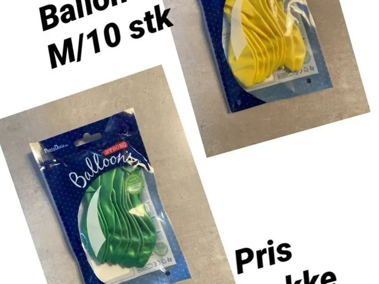 Billede 3 - Nye poser m/10 stk balloner frit valg