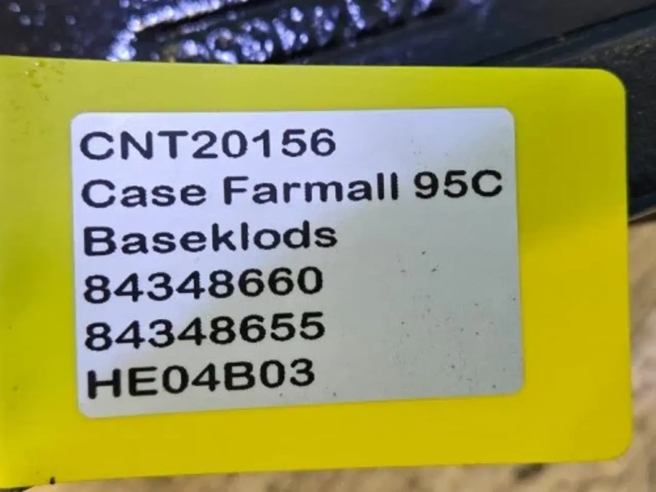 Billede 7 - Case Farmall 95C Baseklods 84348655